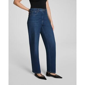 Spanx 90s Straight Leg Jeans Adratic Blue XL Regular